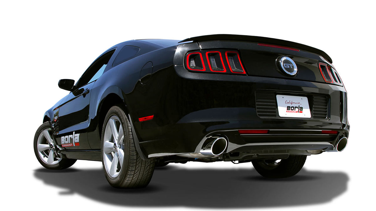 Borla 11838 Axle-Back Exhaust System ATAK for 2013-2014 Ford Mustang GT (5.0L V8)