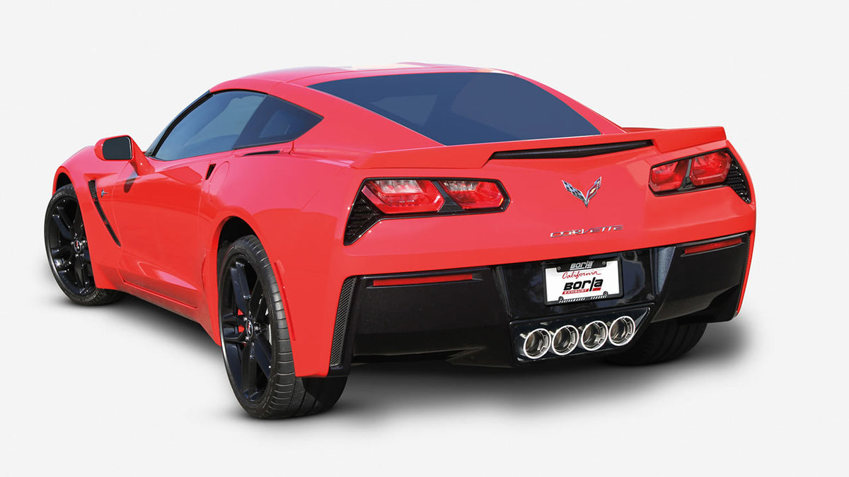 Borla 11863 Axle-Back Exhaust System ATAK for 2014-2019 Chevrolet Corvette Stingray