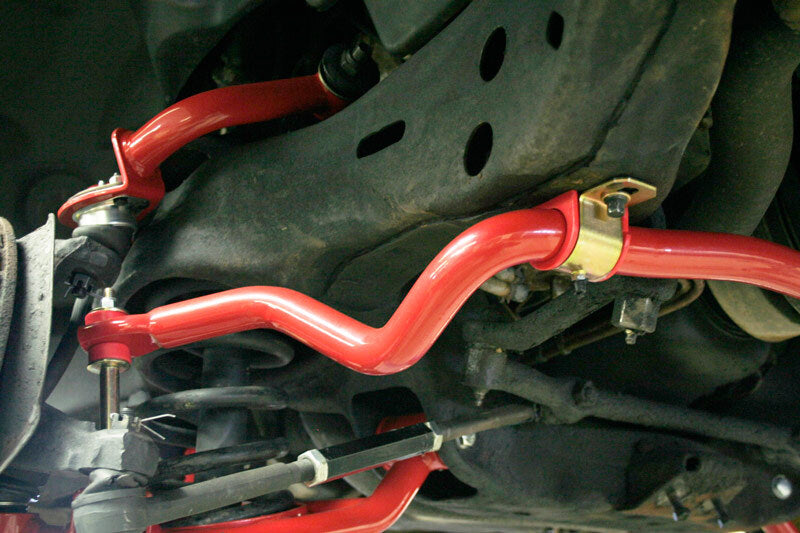 UMI Performance 303534-B Solid Front and Rear Sway Bar Kit Black