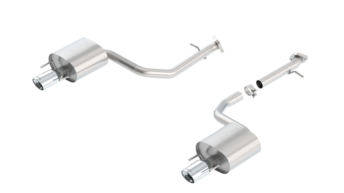 Borla 11898 Axle-Back Exhaust System S-Type for 2014-2026 Lexus IS 350 (2.5L/3.5L)