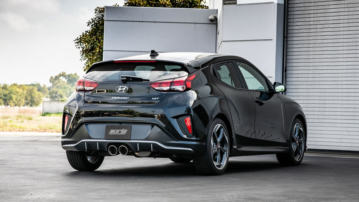 Borla 11959 Axle-Back Exhaust System S-Type for 2019-2021 Hyundai Veloster (1.6L)