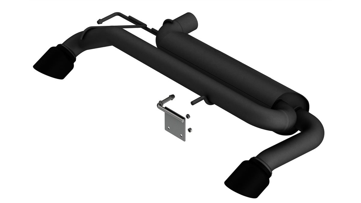 Borla 11973CB Axle-Back Exhaust System Touring with Black Coated Tips for 2021-2026 Ford Bronco (2.3L)