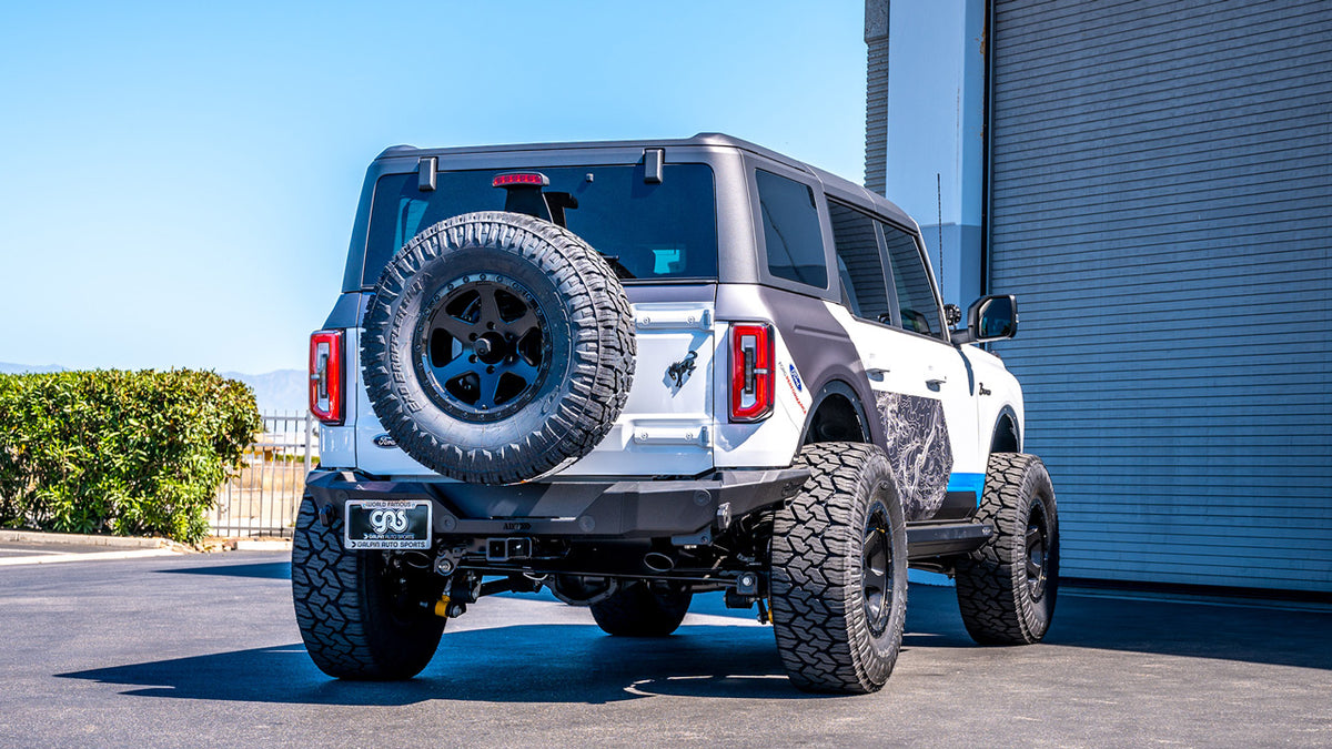 Borla 11973CB Axle-Back Exhaust System Touring with Black Coated Tips for 2021-2026 Ford Bronco (2.3L)