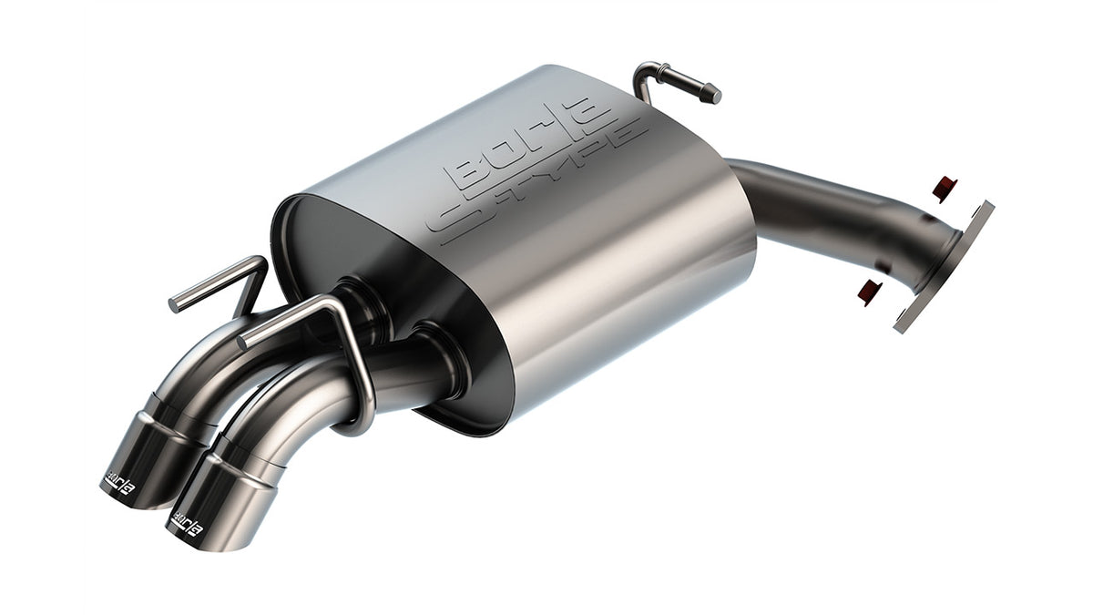 Borla 11992 Axle-Back Exhaust System S-Type for 2025-2026 Toyota Camry LE