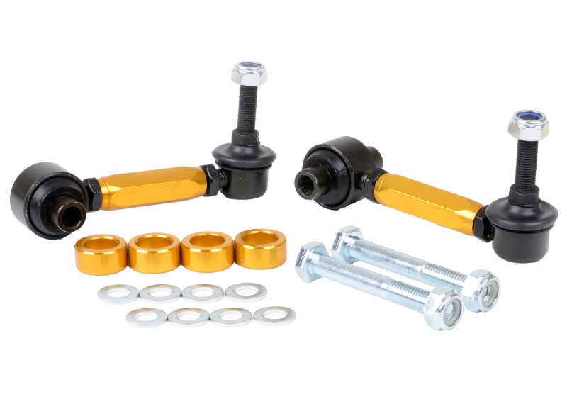 Whiteline KLC200 Rear Sway Bar Link Assembly Pair for 2010-2025 Subaru Outback, 2008-2018 Subaru Forester, 2013-2015 Subaru XV Crosstrek and More