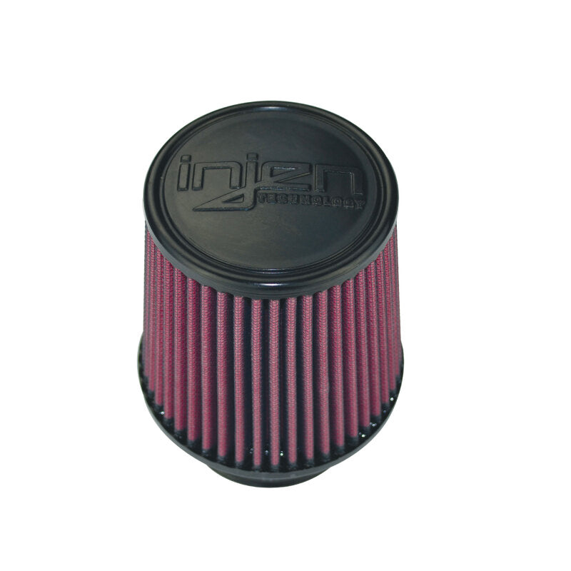 Injen High Performance Air Filter - 3.00 Black Filter 6 Base / 5 Tall / 4 Top - 45 Pleat - #X-1017-BR