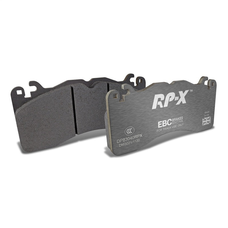 EBC Racing 2015+ Ford Mustang (6th Gen) 2.3L Turbo (GT Performance Package) RP-X Front Brake Pads DP83040RPX