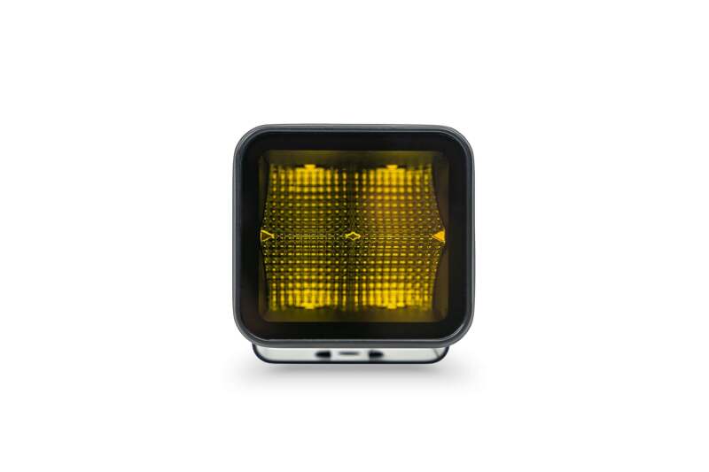 DV8 Offroad 3in Elite Series LED Amber Pod Light - #BE3EW40W-A