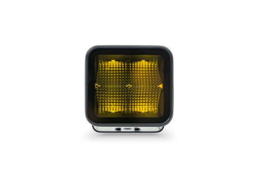 DV8 Offroad 3in Elite Series LED Amber Pod Light - #BE3EW40W-A