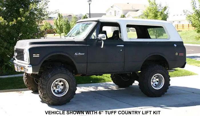 Tuff Country 12610K 2in Lift Kit EZ-Ride No Shocks for 1969-1972 Chevrolet Blazer 4WD