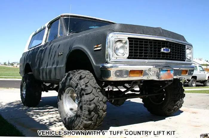 Tuff Country 12612KN 2in Lift Kit (with 52in Rear Springs) SX8000 for 1969-1972 Chevrolet Blazer 4WD