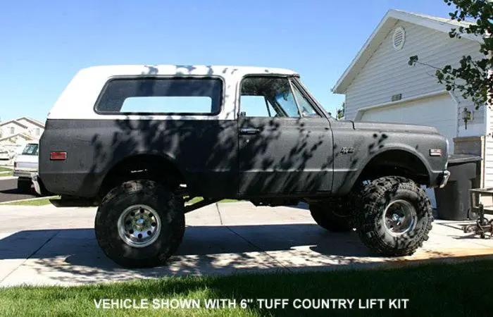 Tuff Country 12612KN 2in Lift Kit (with 52in Rear Springs) SX8000 for 1969-1972 Chevrolet Blazer 4WD