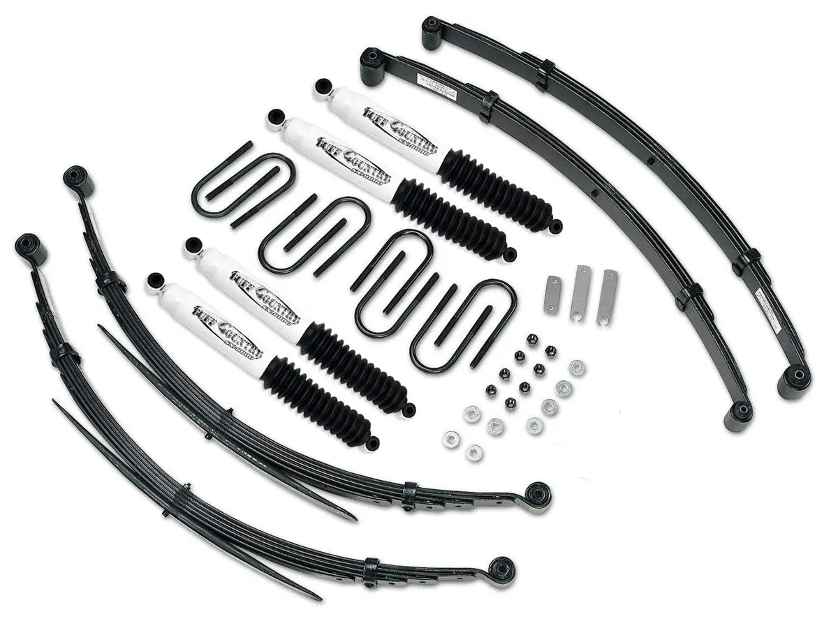 Tuff Country 12741KN 2in Lift Kit (52in Rear Springs) SX8000 for 1988-1991 Suburban 3/4 Ton 4WD
