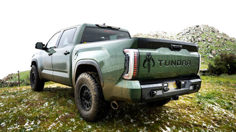 DV8 Offroad 2022-2023 Toyota Tundra MTO Series Rear Bumper - #RBTT2-04