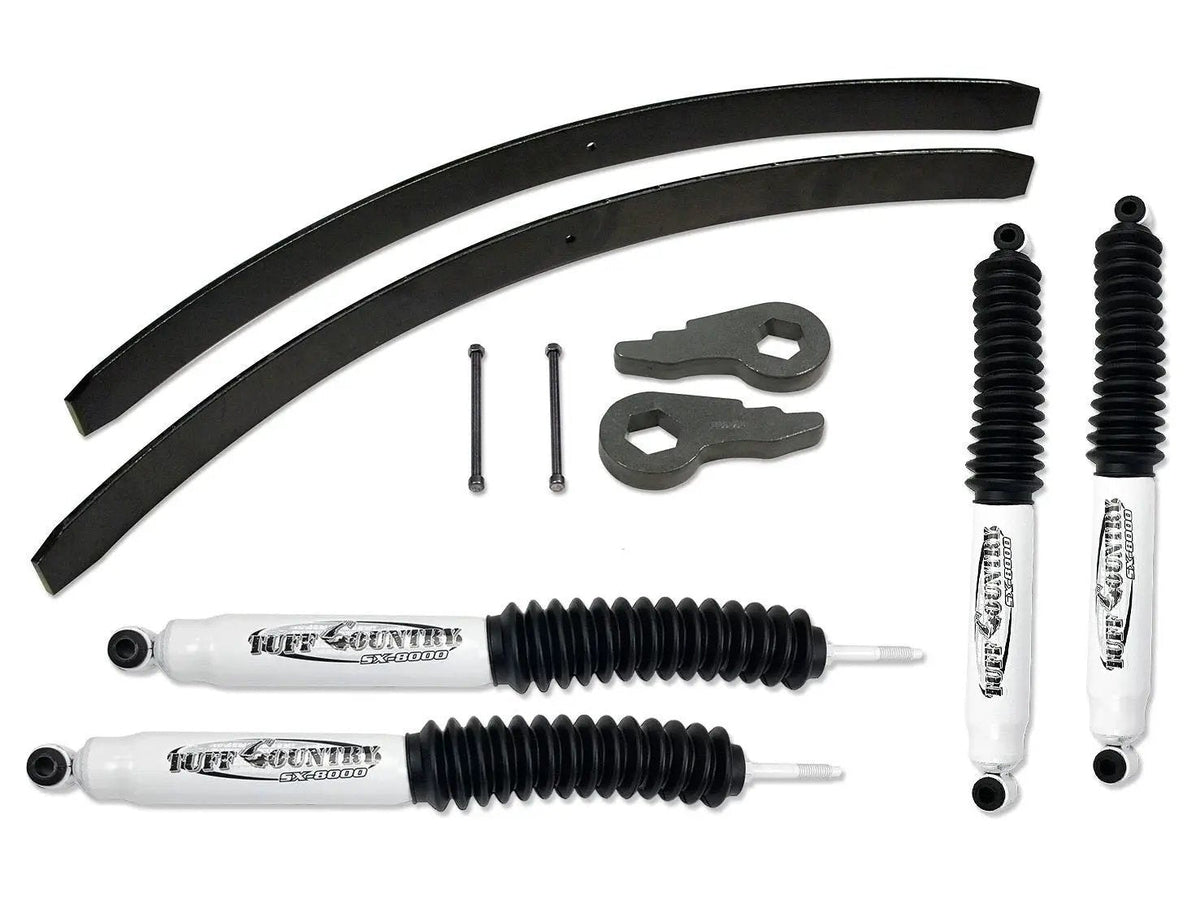 Tuff Country 12923KN 2in Lift Kit (Rear Add-a-Leafs) SX8000 for 1999-2006 Silverado 1500 4WD