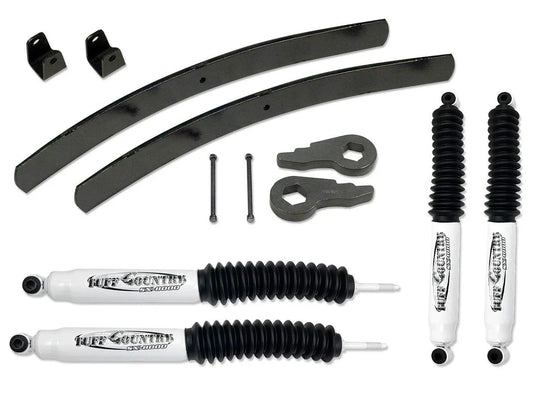 Tuff Country 12924KN 2in Lift Kit (Rear Add-a-Leaf) SX8000 for 2001-2010 Silverado 2500HD (Non-Pur)
