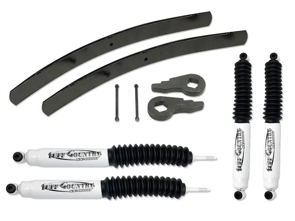 Tuff Country 12933 2in Lift Kit No Shocks for 1988-1998 Chevrolet Truck K1500 4WD
