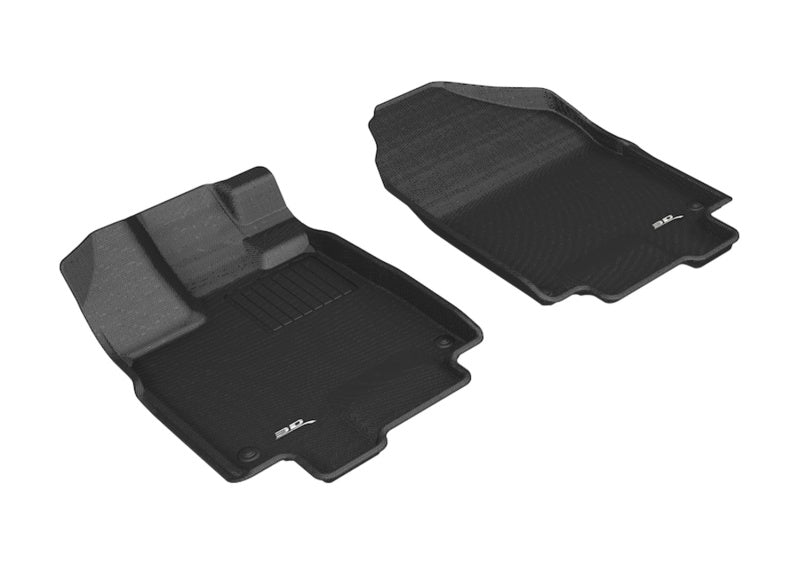 3D MAXpider Kagu Front Floor Mats for 2018-2020 Honda Odyssey