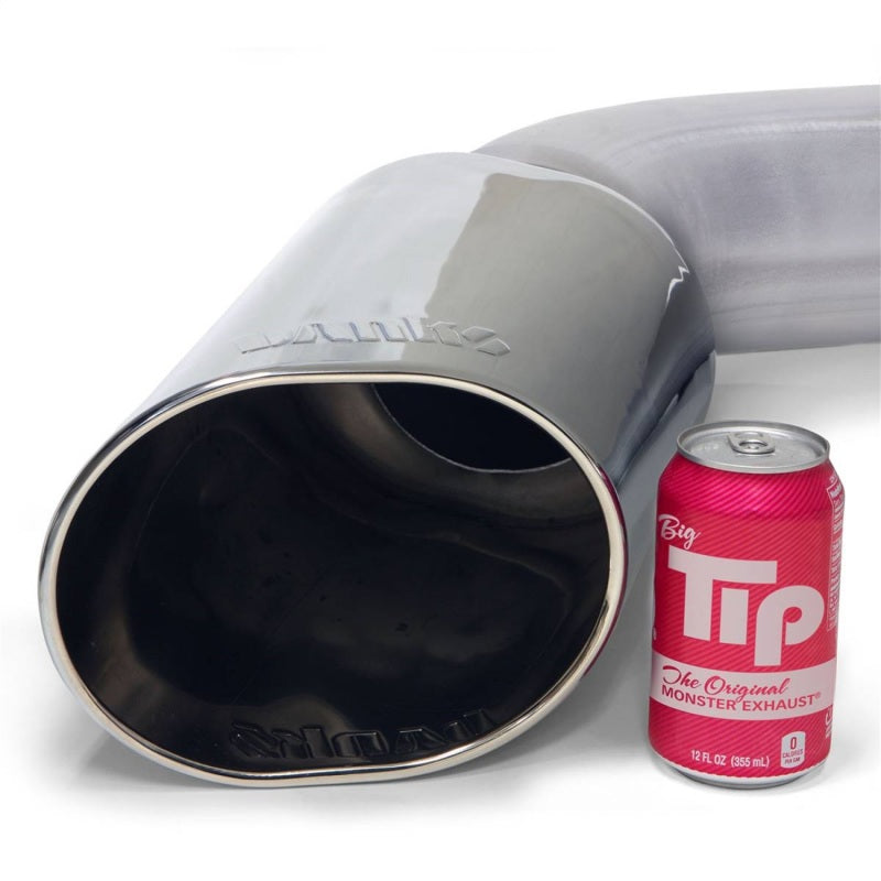 Banks Power Monster® Exhaust, 5.0" 409 SS, 2020-23  Chevy/GMC 2500/3500 6.6L Duramax, L5P, w/ SideKick® S/S Chrome Tip