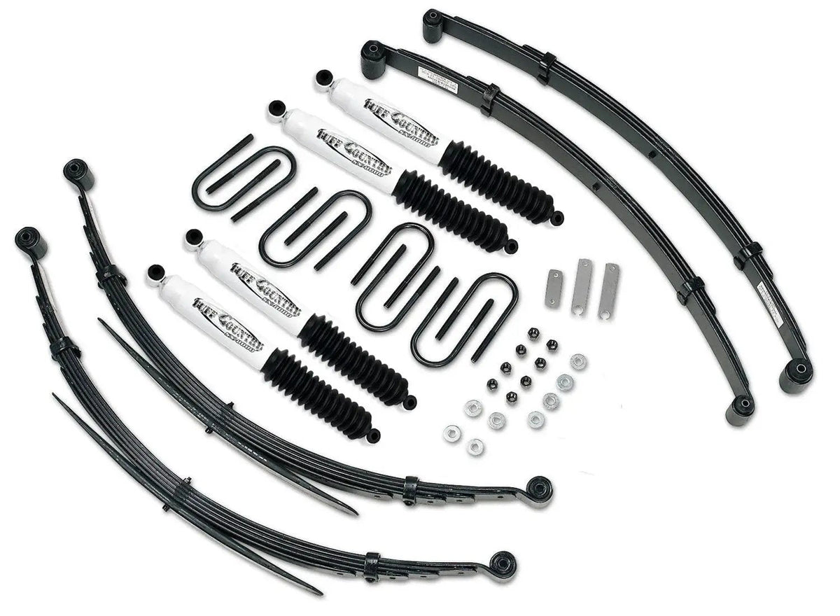 Tuff Country 13713KN 3in Lift Kit HD (52in Rear Springs) SX8000 for 1973-1987 Chevrolet Blazer 4WD
