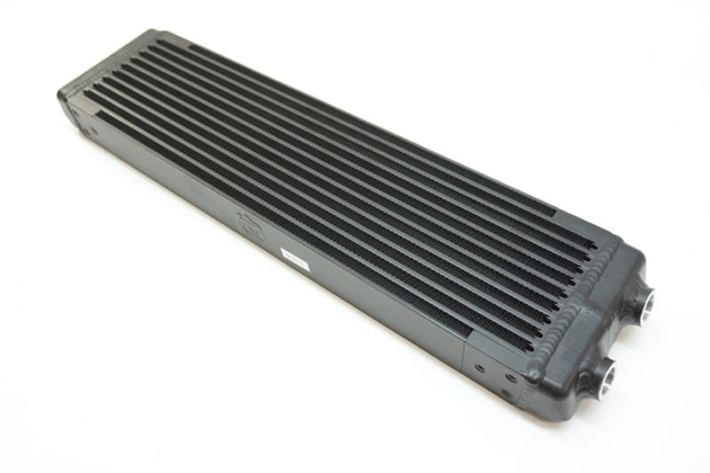 CSF 8110 Univ Dual Pass Oil Cooler - M22 x 1.5 - 24in L x 5.75in H x 2.16in W