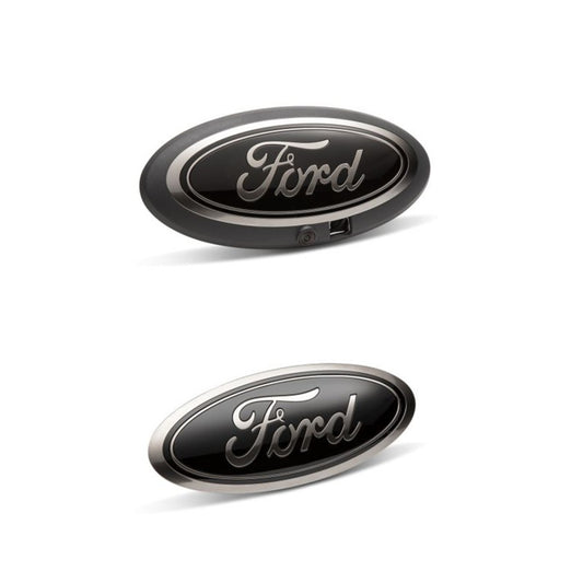 Ford Racing for 2023-2026 Ford Super Duty Black Oval Kit with Camera