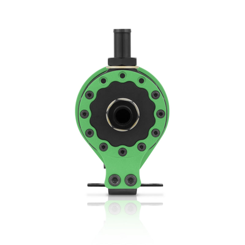 Mishimoto Universal Baffled Oil Catch Can - Green - #MMBCC-UNI-GN