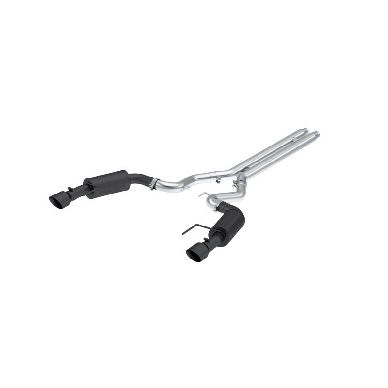 MBRP 2024 Ford Mustang GT S650, 5.0L 3in Cat-Back, Black-Coated