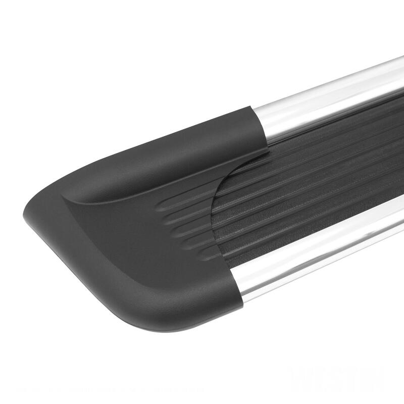 Westin 27-6150 Sure-Grip Aluminum Running Boards 85 in Brushed Aluminum