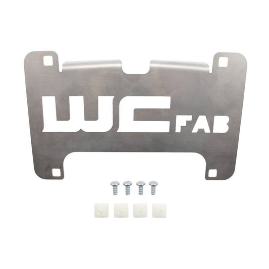 Wehrli Custom Fabrication WCF100156 Lower Valance Filler Panel License Plate Mount Bracket for 2015-2019 Chevrolet Silverado 2500 HD / 3500 HD