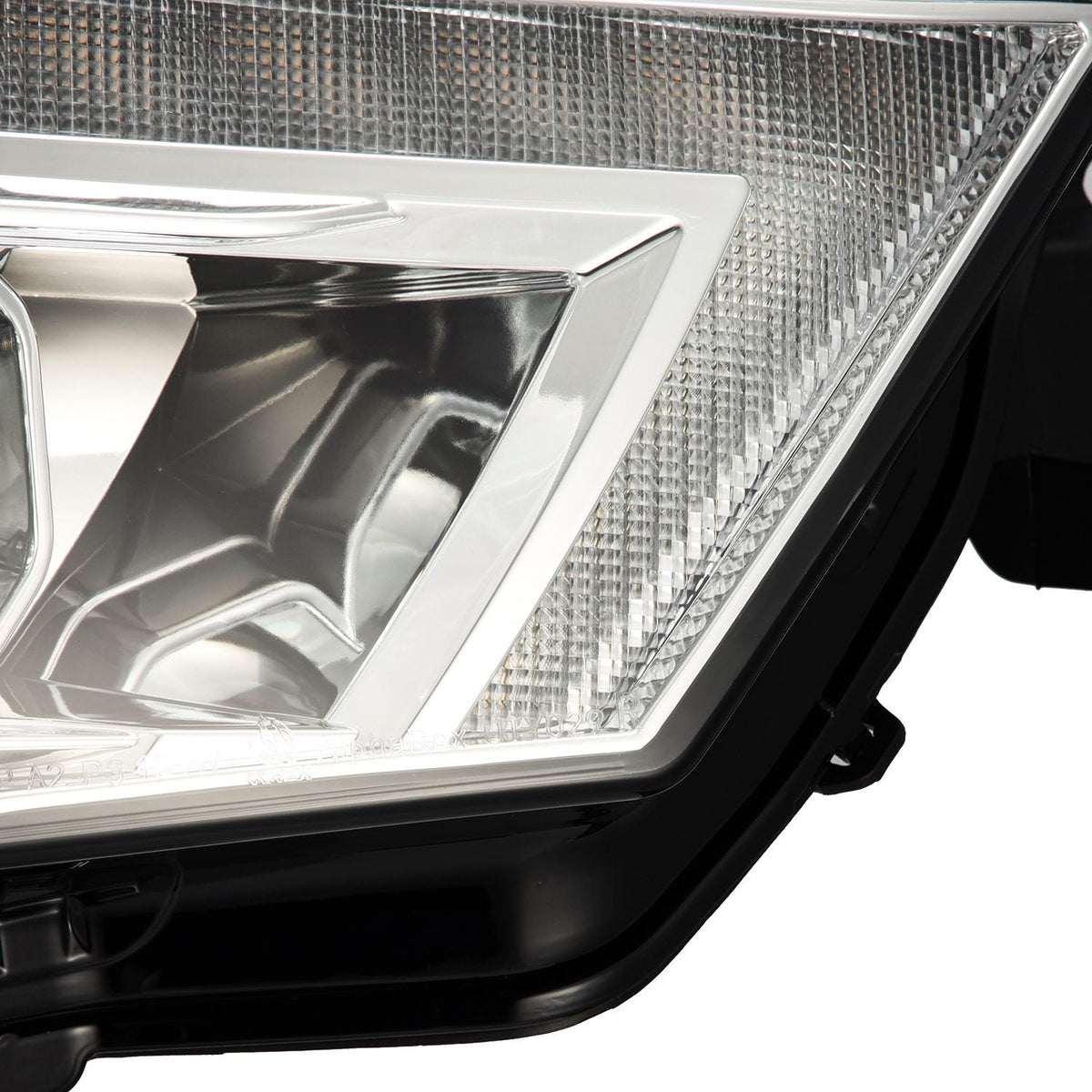 AlphaRex 880815 14-22 Toyota 4Runner PRO-Series Projector Headlights Black with Sequential Signal + DRL