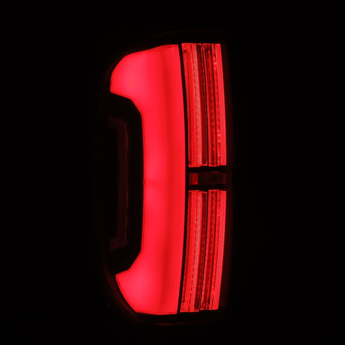 AlphaRex 672052 14-21 Toyota Tundra Nova-Series LED Tail Lights - Black Red
