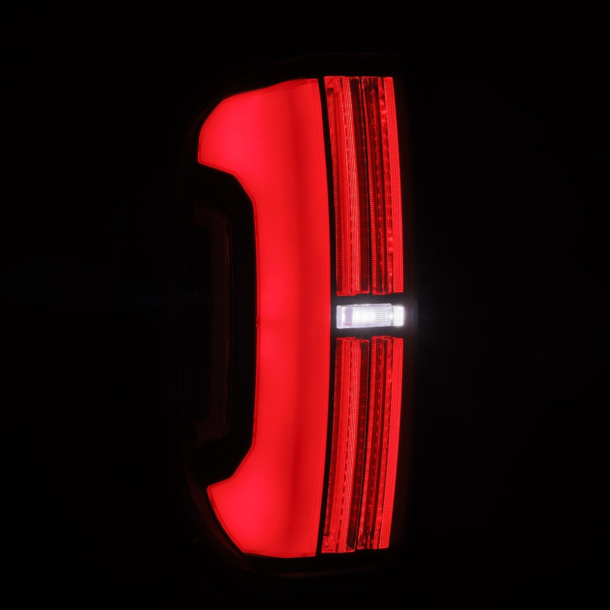 AlphaRex 672052 14-21 Toyota Tundra Nova-Series LED Tail Lights - Black Red