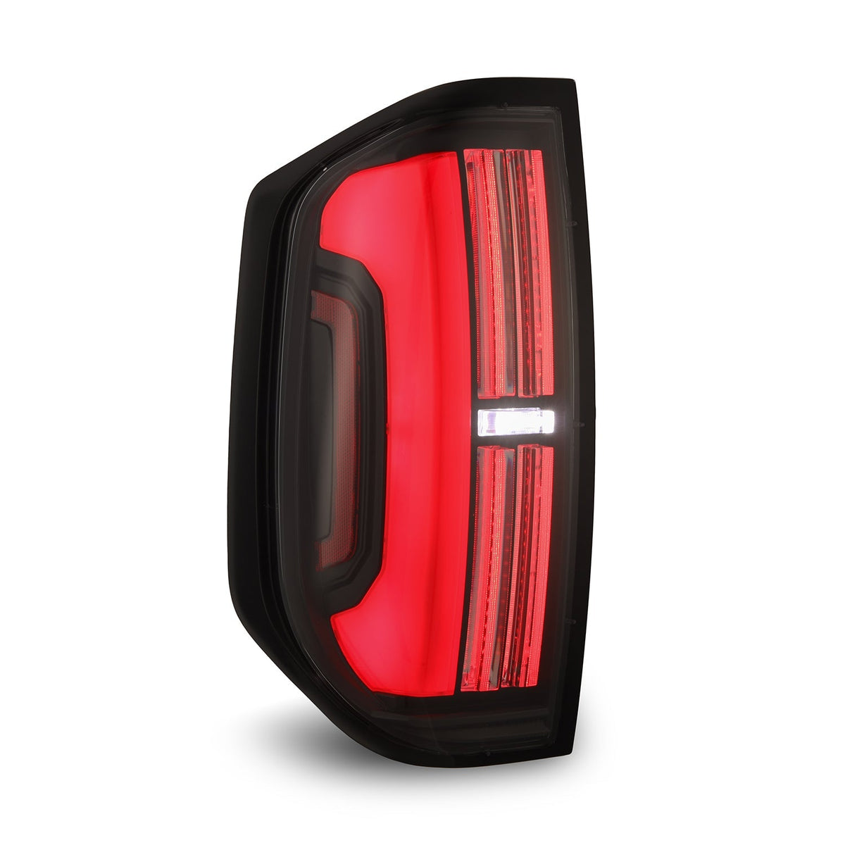 AlphaRex 672052 14-21 Toyota Tundra Nova-Series LED Tail Lights - Black Red