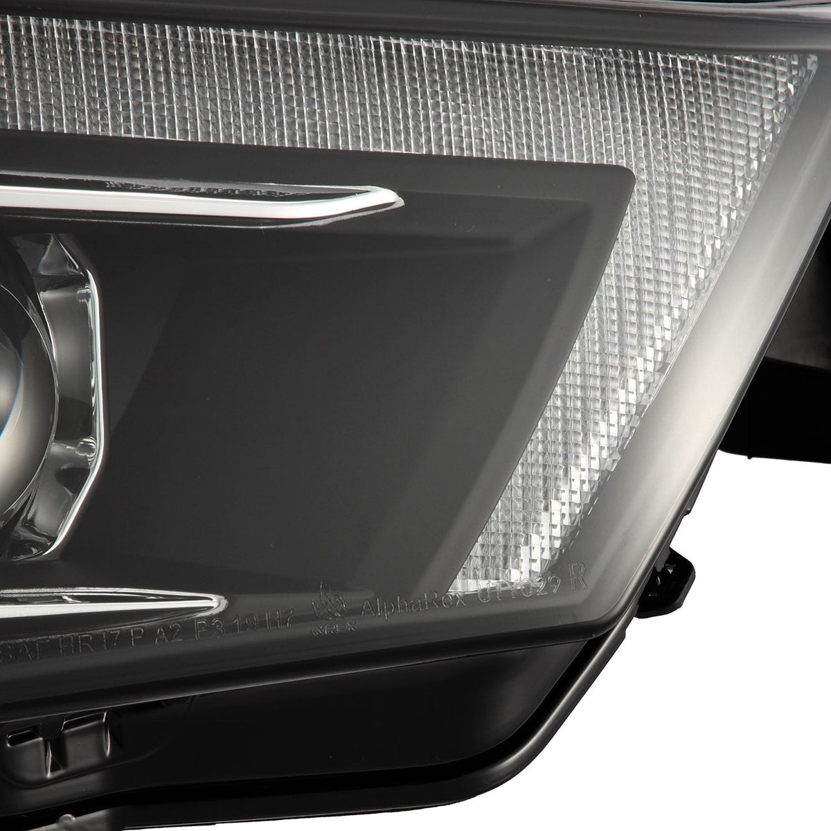 AlphaRex 880811 14-22 Toyota 4Runner LUXX-Series LED Projector Headlights Black with Activation Light & Sequential Signal + DRL
