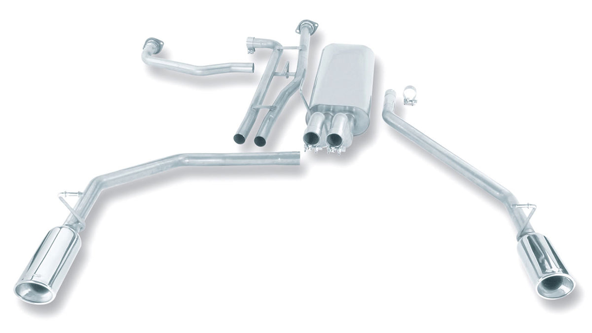 Borla 140079 Cat-Back Exhaust System Touring for 2004-2015 Nissan Titan (5.6L V8)