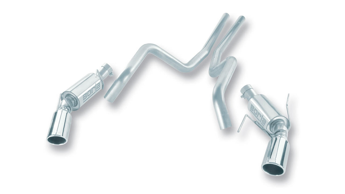 Borla 140329 Cat-Back Exhaust System ATAK for 2010 Ford Mustang GT (4.6L V8)