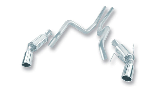 Borla 140329 Cat-Back Exhaust System ATAK for 2010 Ford Mustang GT (4.6L V8)