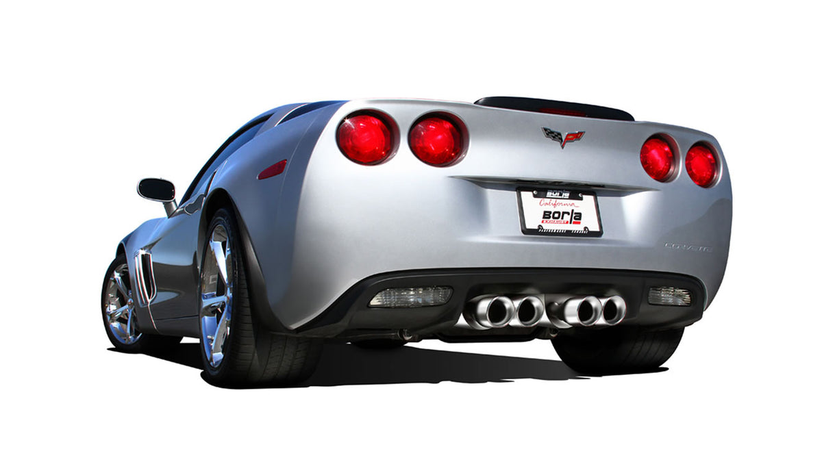 Borla 140414 Cat-Back Exhaust System ATAK for 2009-2011 Chevrolet Corvette (6.2L V8)