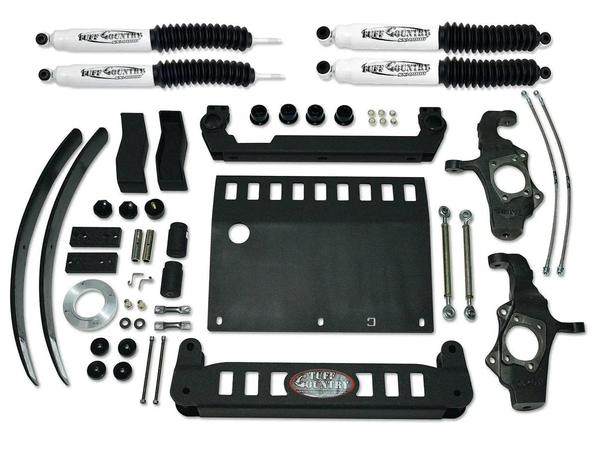 Tuff Country 14045 4in Lift Kit with Knuckles No Shocks for 2004-2012 Chevrolet Colorado GMC Canyon