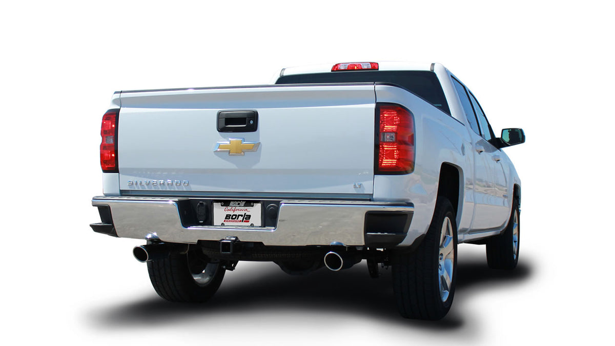 Borla 140571 Cat-Back Exhaust System S-Type for 2014-2018 Chevrolet Silverado 1500 / GMC Sierra 1500