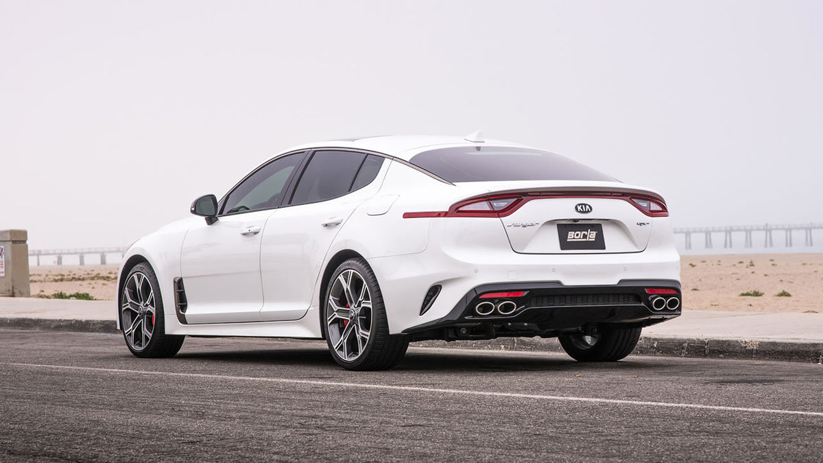 Borla 140736 Cat-Back Exhaust System S-Type for 2018-2021 Kia Stinger (3.3L V6 Twin Turbo)