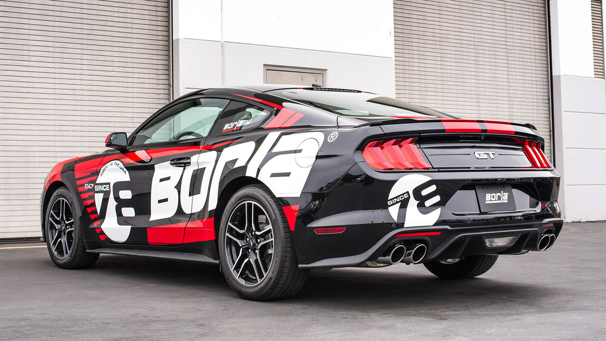 Borla 140746 Cat-Back Exhaust System ATAK for 2018-2023 Ford Mustang GT (5.0L)