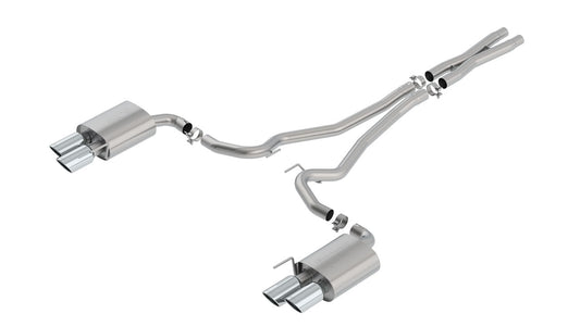 Borla 140807 Cat-Back Exhaust System S-Type for 2018-2023 Ford Mustang GT