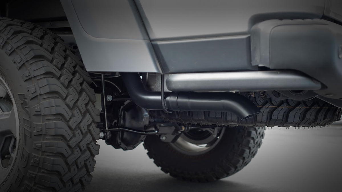 Borla 140808CB Cat-Back Exhaust System Touring with Black Coated Tips for 2020-2026 Jeep Gladiator (3.6L V6)