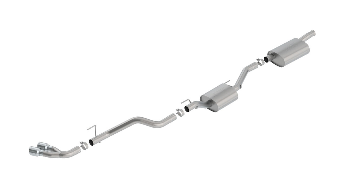 Borla 140811 Cat-Back Exhaust System Touring for 2020-2026 Jeep Gladiator (3.6L V6)