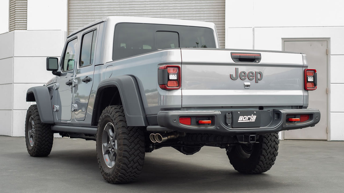 Borla 140811 Cat-Back Exhaust System Touring for 2020-2026 Jeep Gladiator (3.6L V6)