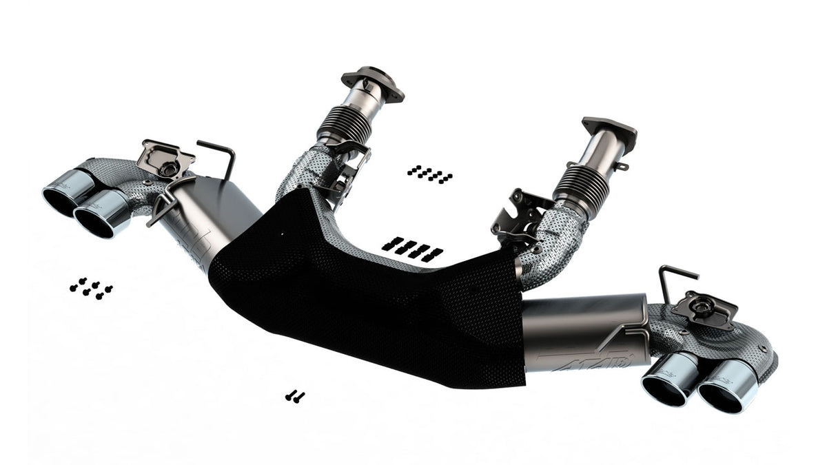 Borla 140839 Cat-Back Exhaust System ATAK for 2020-2026 Chevrolet Corvette Stingray (6.2L)