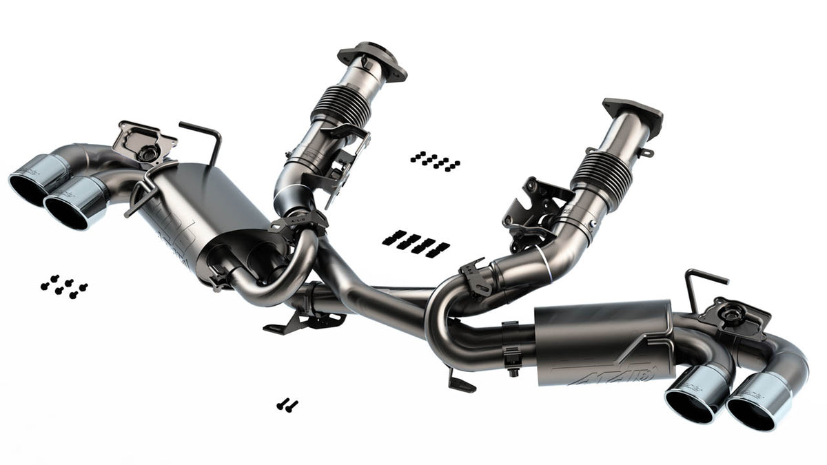 Borla 140839 Cat-Back Exhaust System ATAK for 2020-2026 Chevrolet Corvette Stingray (6.2L)