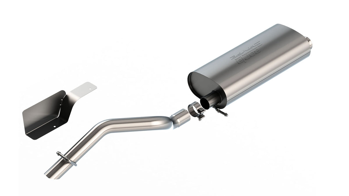 Borla 140847 Cat-Back Exhaust System S-Type for 2018-2026 Jeep Wrangler (3.6L)